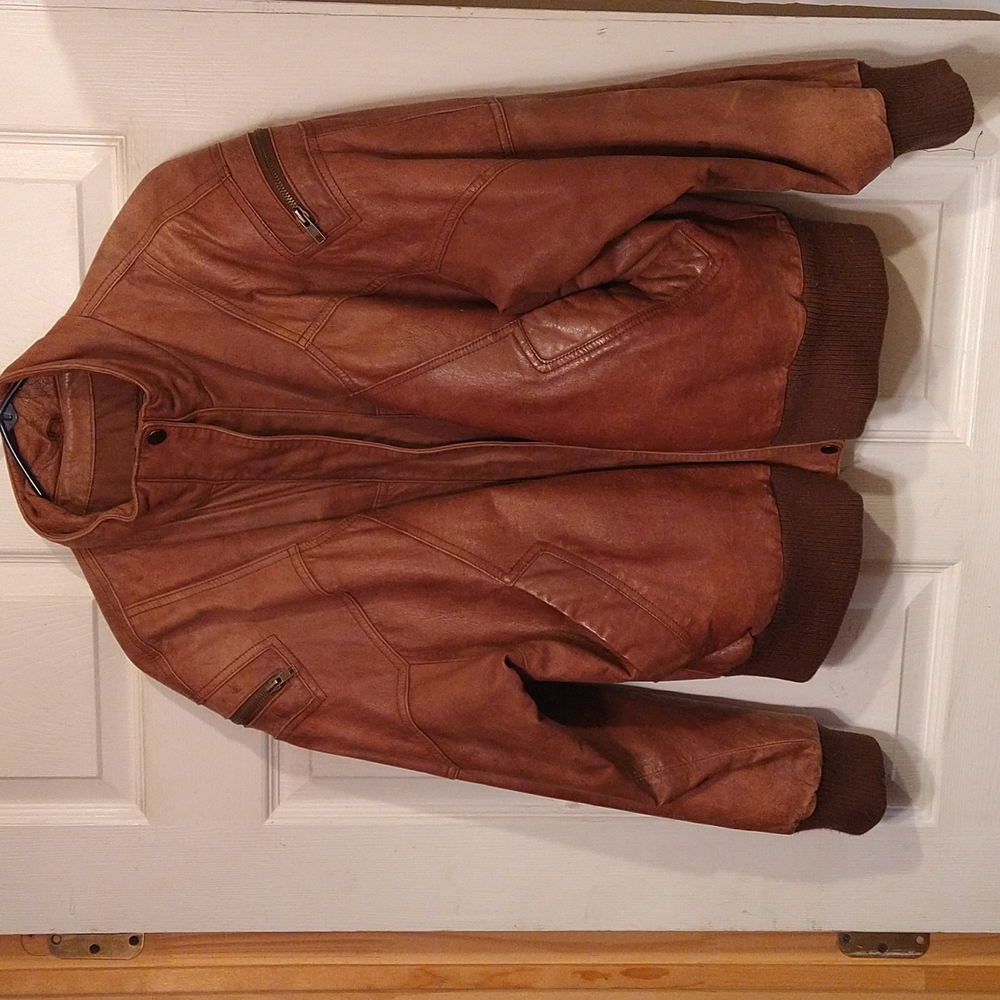 Leather jacket